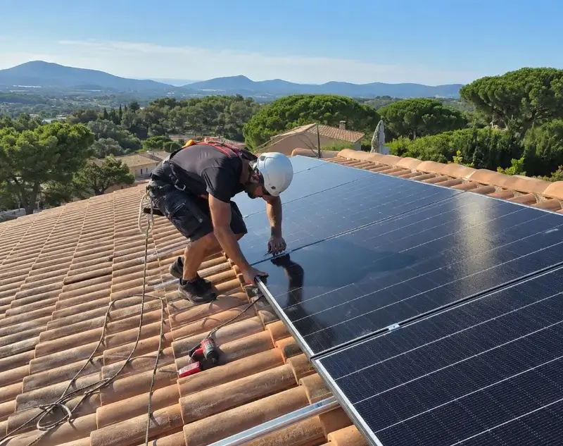 Installateur panneaux solaires Étrembières — pose photovoltaïque sur toiture